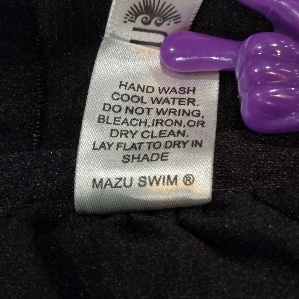Mazu Swim Womens Floral Plus Size Flared Tankini Swim Top Size 16 - Picture 9 of 9